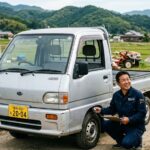 朝倉市で20年超えのスバル・サンバー4WDを出張査定！走行7万キロの真の価値を35年のプロが徹底解説