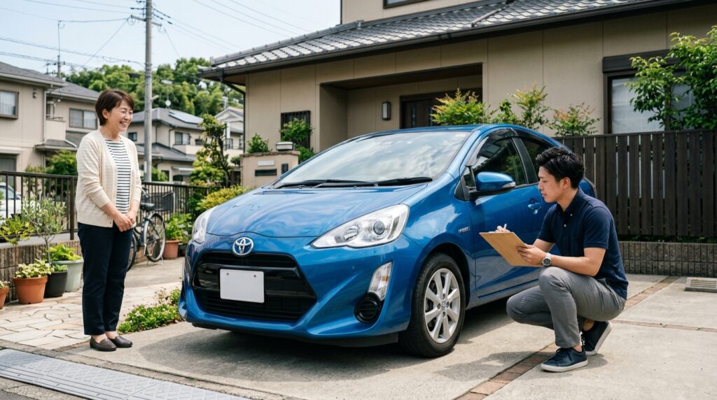 ハイブリッドバッテリー不調の注意点！アクア査定での減額を抑える