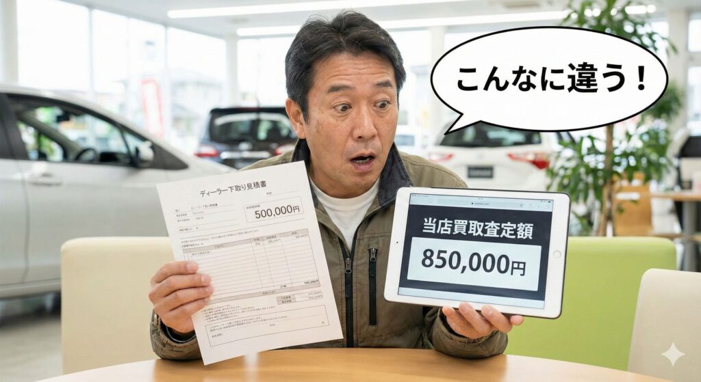 【茂原・大網白里】車の買い替え、下取りだけで決めるのは損かも？驚きの査定額を体験してください！