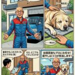 【アメコミ4コマ】出張買取の裏側！？テキパキ店長と、どこでも爆睡ココちゃん