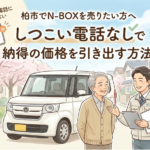 柏市でN-BOXを売りたい方へ。一括査定の「しつこい電話」に頼らずに、納得の価格を引き出す方法