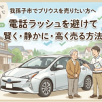 我孫子市でプリウスを売却したい方へ。一括査定の「電話ラッシュ」を避けて、賢く・静かに・高く売る方法
