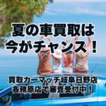「夏の車買取は今がチャンス！岐阜日野・各務原で査定受付中♪」