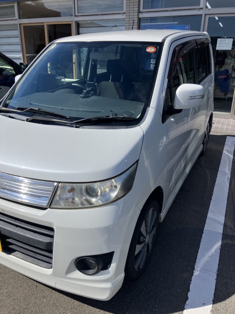 岐阜市のお客様から中古車のワゴンＲを買取しました