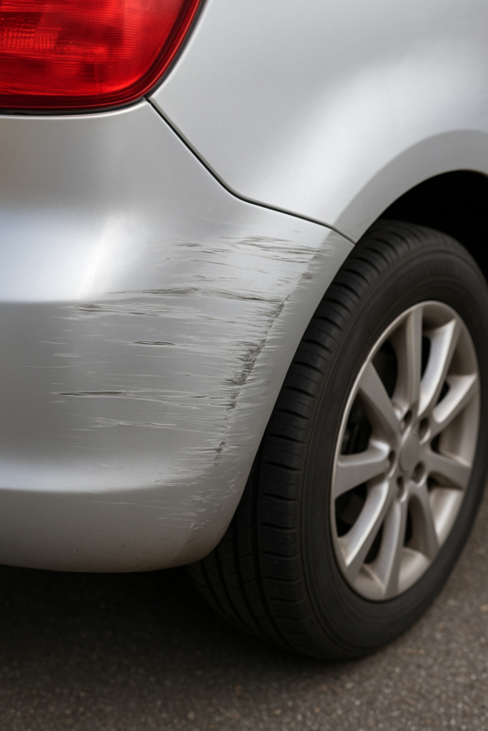 うっかり車を擦ってしまった時の完全対処法!カーマッチ広島中央店が教える安心ガイド