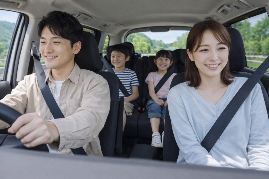 ファミリーカーに向いている車の特徴とは?