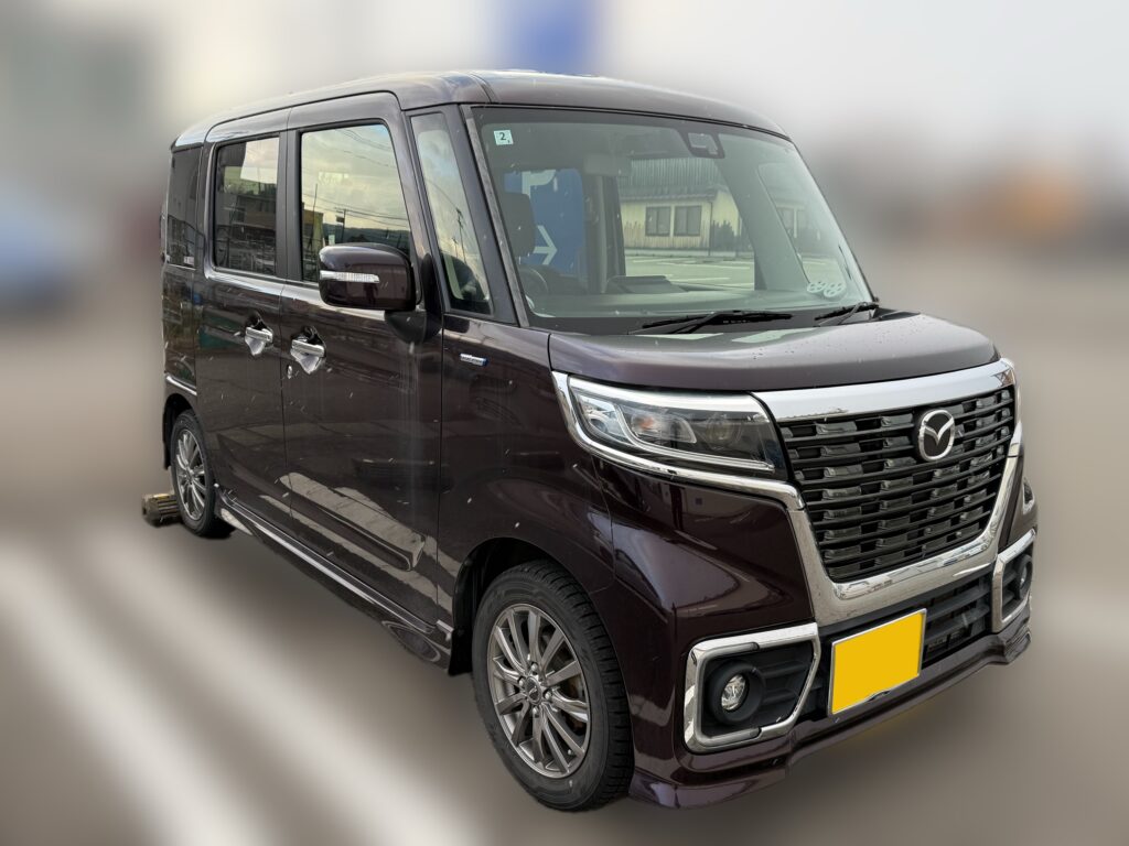 🚗 マツダ フレアワゴンカスタムスタイルHV XS 4WD 入庫しました！
