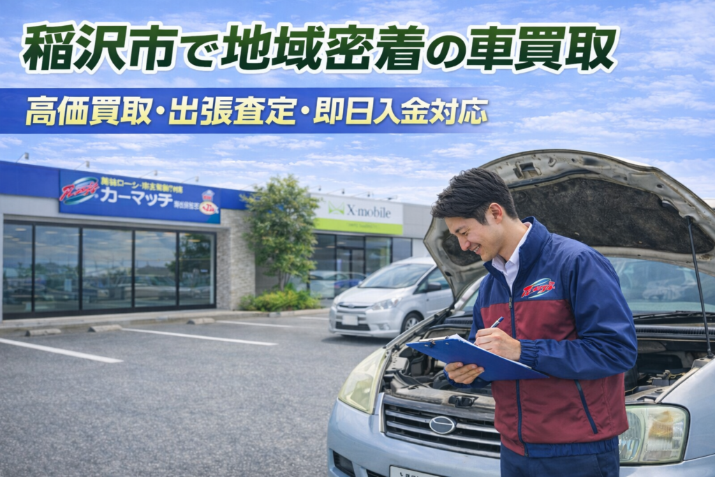 稲沢市で車買取ならここ｜高価買取・出張査定無料