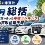 板橋区の車買取｜8月人気車種ランキングと9月の買取相場予報【2026年】