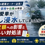 板橋区で浸水した車は買取できる？ゲリラ豪雨・台風後の査定額への影響と正しい対処法