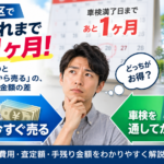 板橋区で車検切れまであと1ヶ月なら売るべき？車検を通してから売る場合との手残り金額を比較