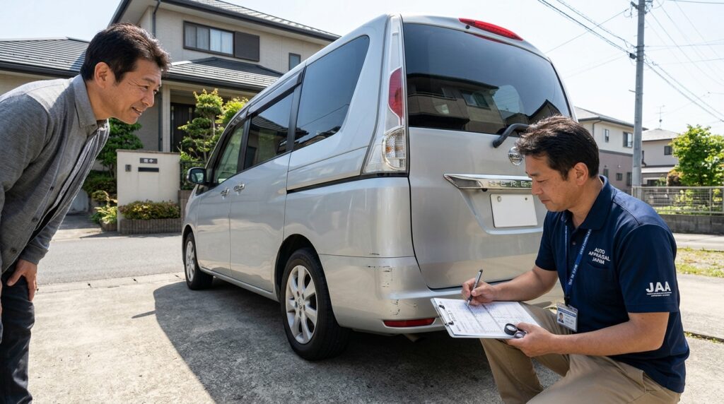 ミニバンの傷は直すべき？名古屋の査定士が教える「そのまま売る」のが得な理由