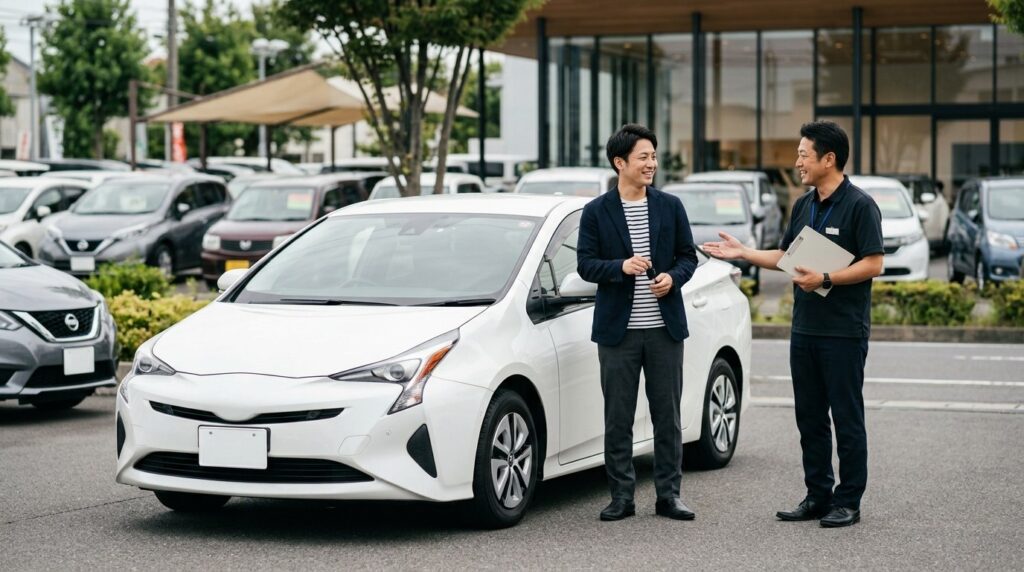 名古屋で過走行プリウスの買取相場は？年式別の値段とバッテリー診断