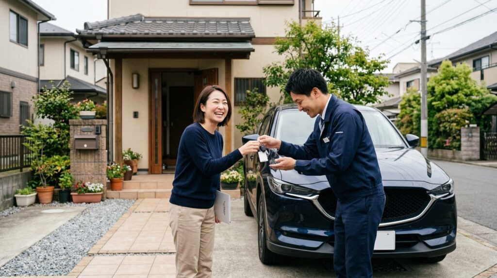 小牧市・岩倉市で車検切れでも出張査定は無料？名古屋北部の対応手順