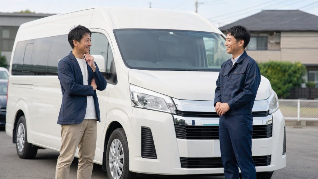 名古屋で年式が古いハイエースの買取相場は？グレード別の値段と特徴