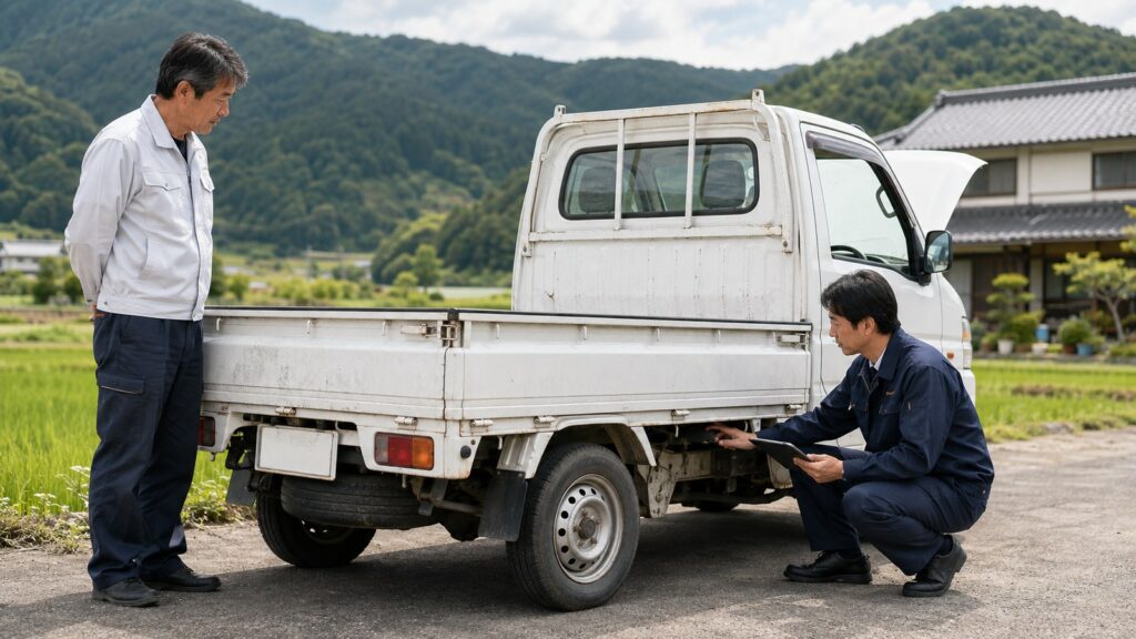 名古屋で傷だらけの軽トラも買取OK？荷台のサビや凹みの査定の注意点