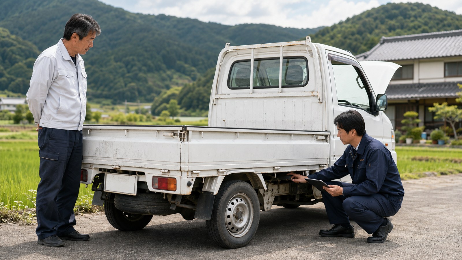 名古屋で傷だらけの軽トラも買取OK？荷台のサビや凹みの査定の注意点