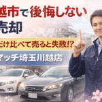 川越市で後悔しない車売却方法｜中古車買取なら買取！カーマッチ埼玉川越店