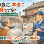 免許返納で車をどうする？｜家族からの相談が増えている川越・ふじみ野市の車買取店