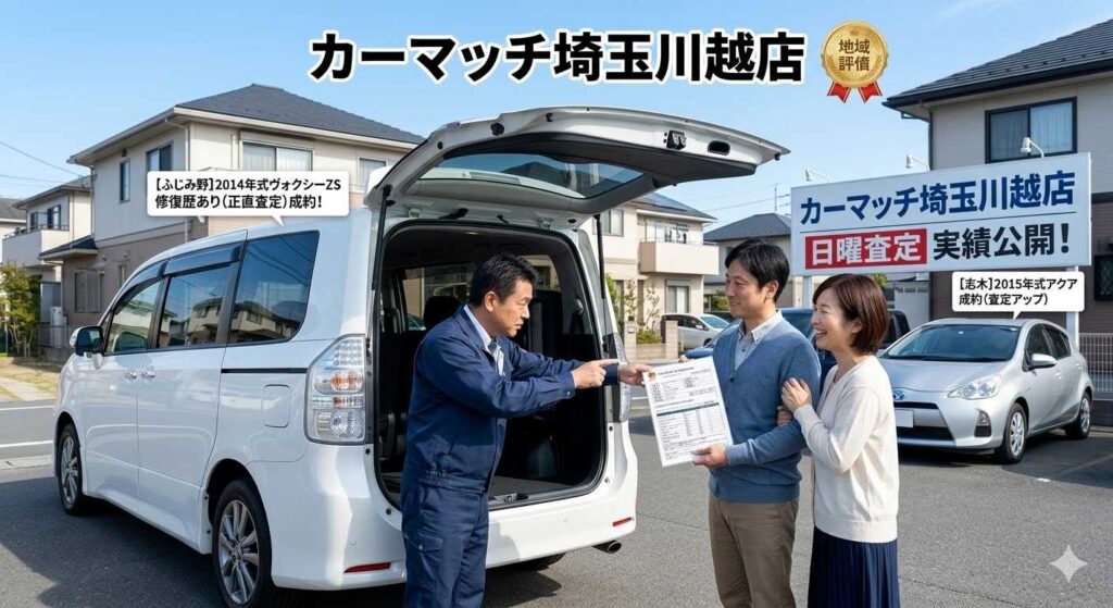 【ふじみ野・車買取】ヴォクシーの「修復歴」をプロが解説。事故後の修理と査定額の意外な関係