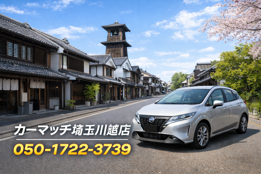 川越でノートe-POWERを高く売るなら？査定のポイントと「若者の車離れ」に伴う買取相談【カーマッチ埼玉川越店】