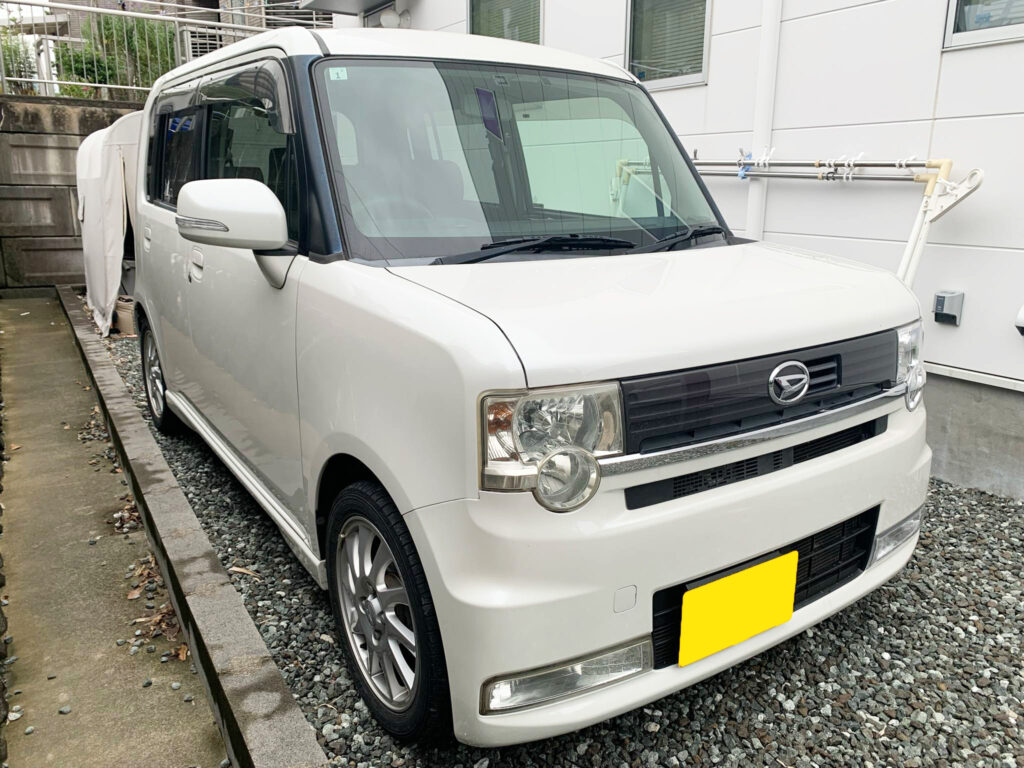 ムーブコンテ　走行距離１５万キロ　高額買取