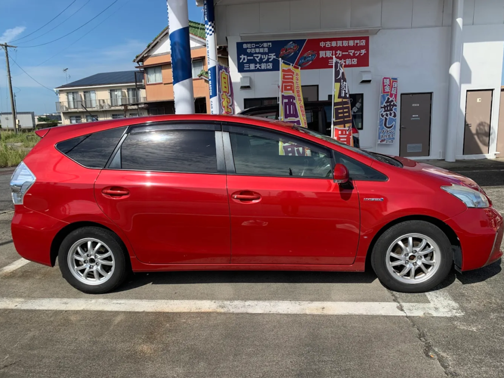 🚗【買取実績】平成24年式 トヨタ・プリウスα（走行距離13.8万km）〜思い出の詰まった愛車をお譲りいただきました〜
