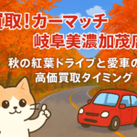 【買取！カーマッチ岐阜美濃加茂店】紅葉シーズン終盤！秋のドライブ前に“買い替え＆高価買取”が急増しています🍁🚗🔥