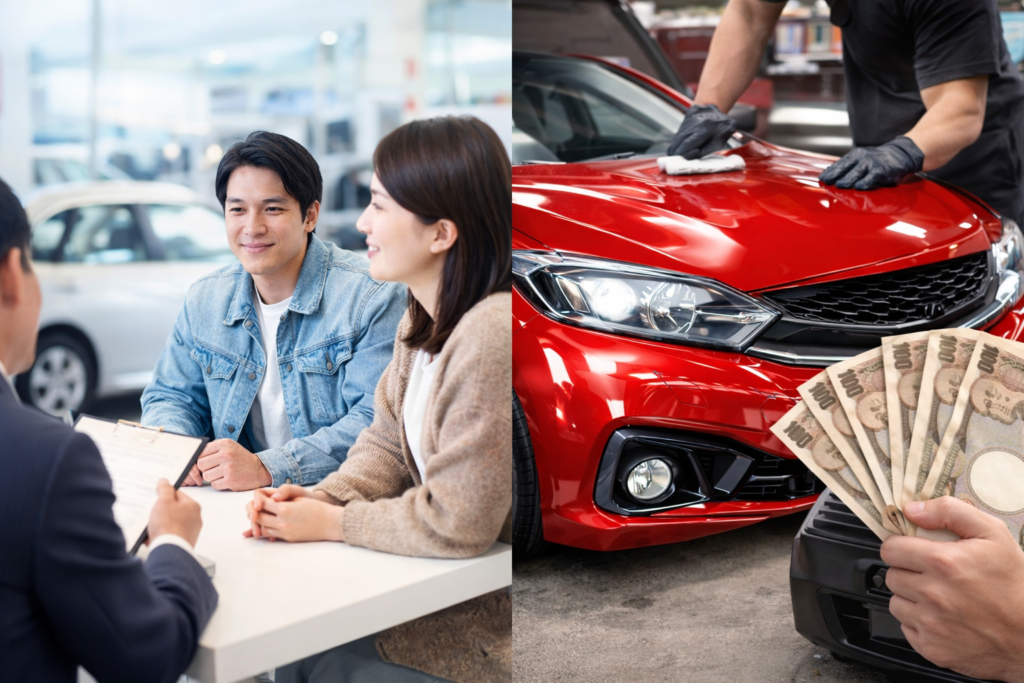 美濃加茂市の地域密着型中古車販売と車買取の相談・査定イメージ