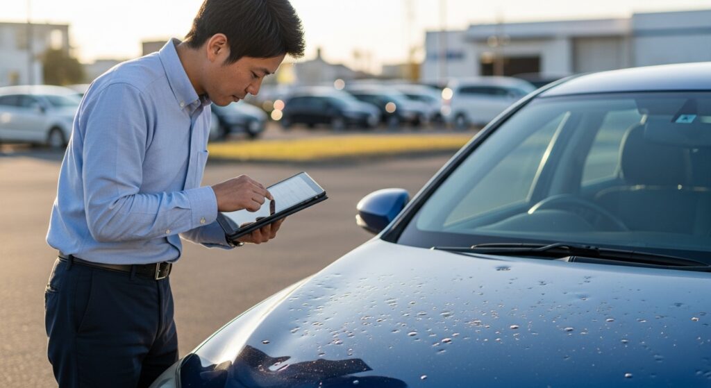 雹害車査定はどのくらい下がる？全国の独自データから適正な価格を見つけ出す仕組み