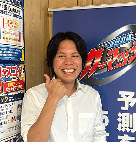 買取!カーマッチ宮城大崎店 浅野 恭一です!