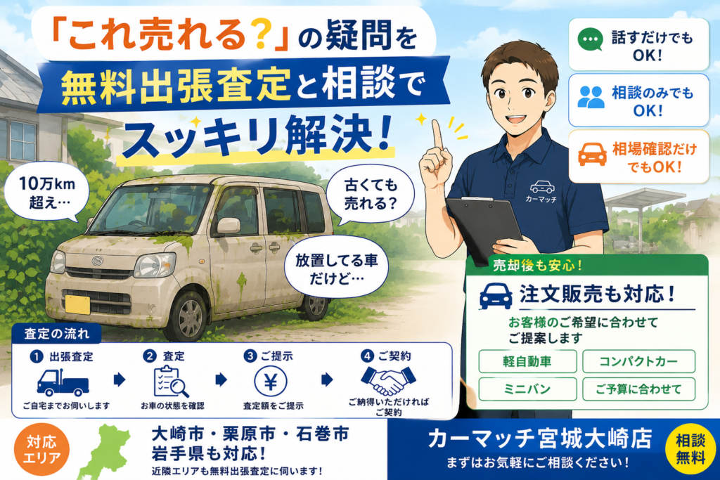 「これ売れる？」の疑問を無料出張査定と相談でスッキリ解決