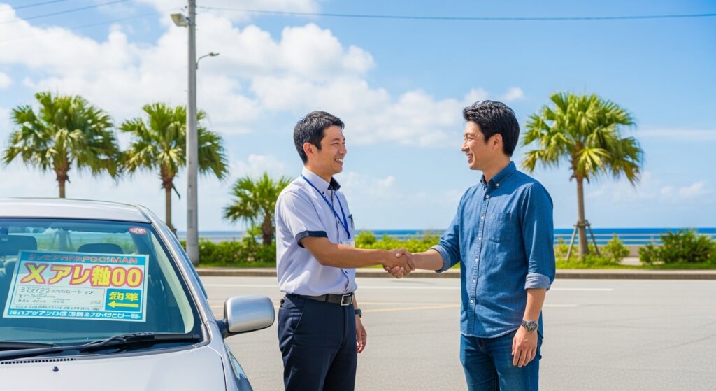 糸満市で中古車買取！車検切れでも高評価を狙うポイント