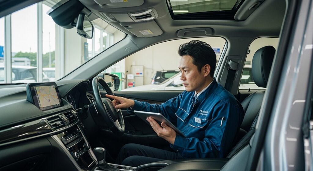 中古車査定でオプション装備は評価される?重要ポイント