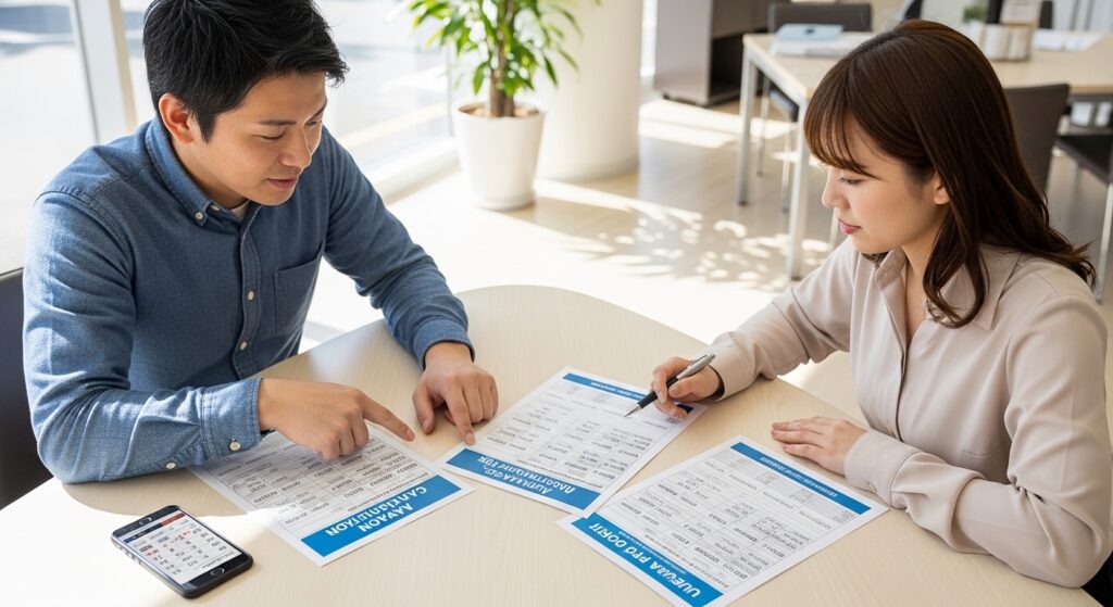中古車買取で複数社比較は必要？価格差の実態とは