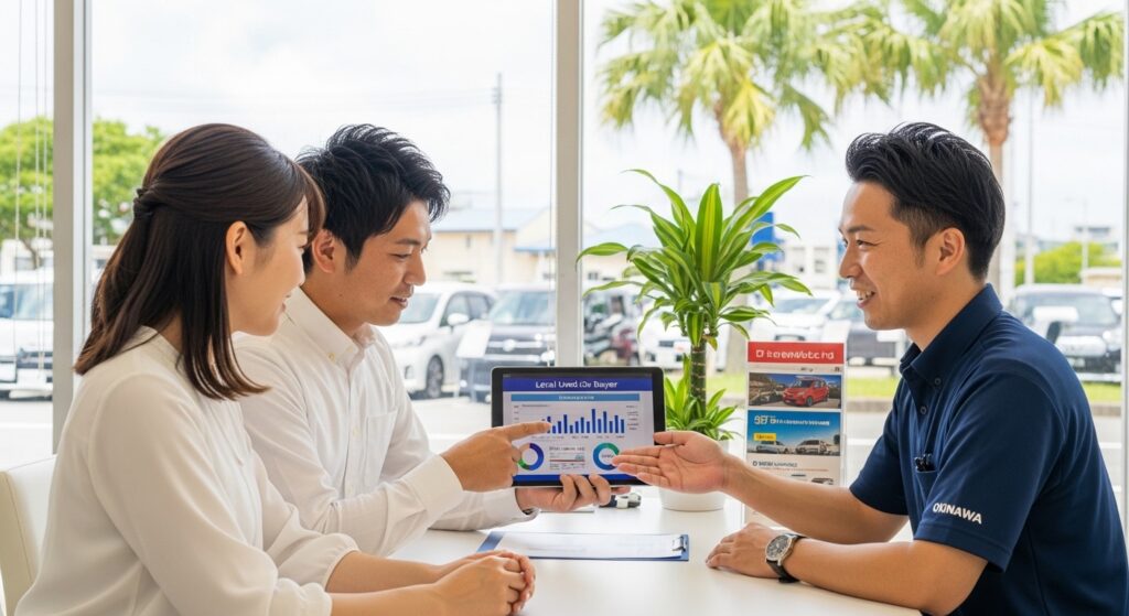 沖縄で中古車査定！後悔しない売却先の選び方とは
