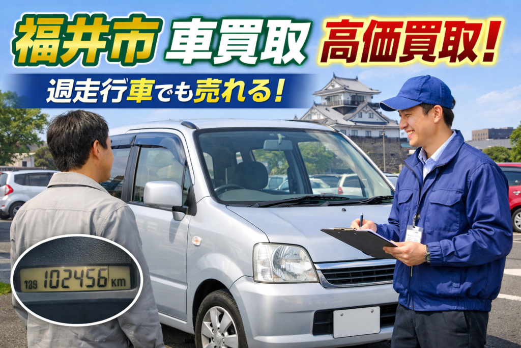 忙しい方必見！福井市で即日査定・対応の軽自動車買取サービス