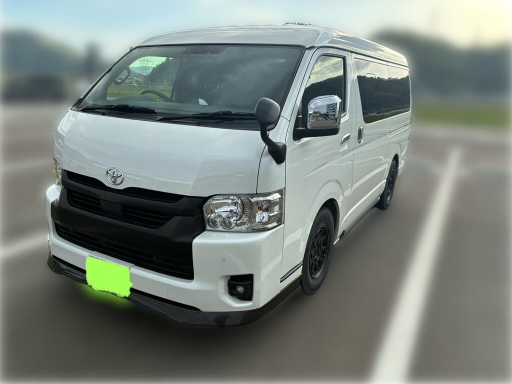 【査定額公開】大切に乗られたトヨタ ハイエースバン、福井北店ならここまで出せます！