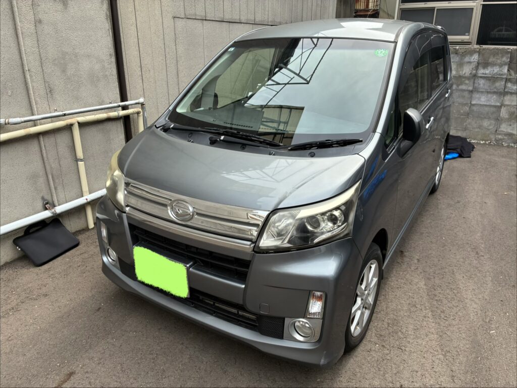 平成25年式ダイハツ ムーブを15万円で高額査定!低走行4.1万km車を高価査定したポイントをご紹介