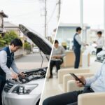 仙台市で中古車査定は出張と来店どっちが楽？違い比較
