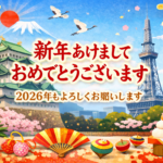 新年あけましておめでとうございます｜2026年も名古屋市で安心の車買取を