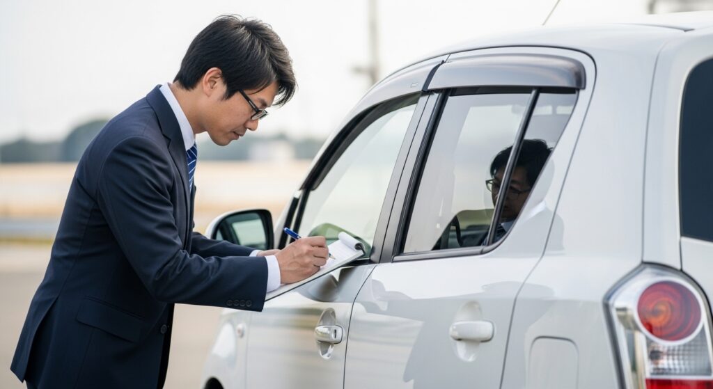 ふじみ野市で車を売るなら|移動不要の出張査定の流れ