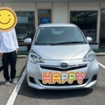【納車報告】トヨタ ラクティスをご成約いただきました