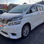 査定させていただきました。トヨタ ヴェルファイア 走行距離21万㎞（平成21年式）